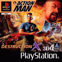 Action Man Destruction X PAL Playstation PAL box art